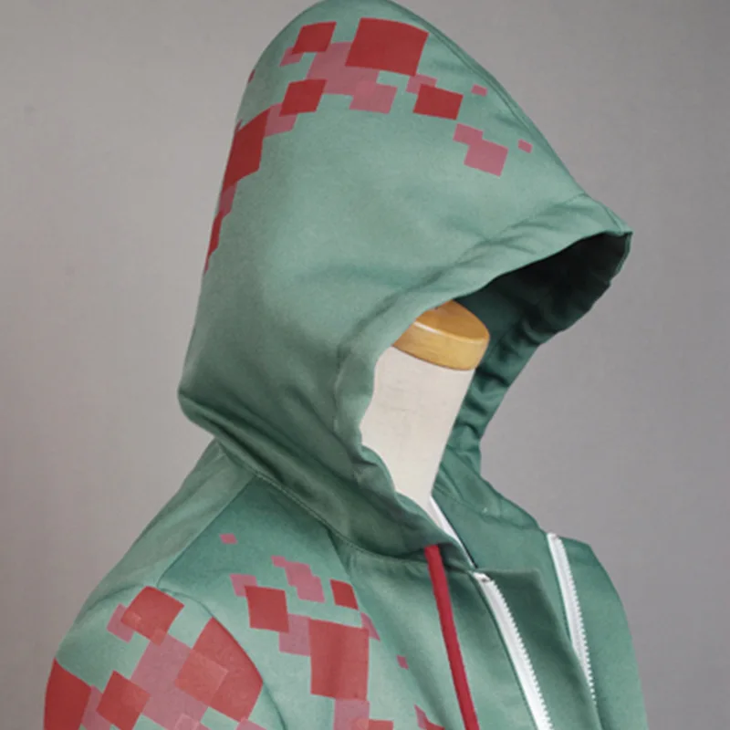 Disfraz de Dangan Ronpa 2 Danganronpa, chaqueta Nagito Komaeda, abrigo con capucha, peluca de Anime, camisa de Halloween para mujeres y hombres