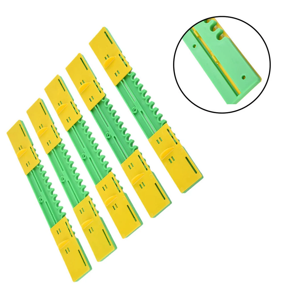 6 Pack Bee Hive Entrance Reducer for 8 Frame Hives to Modulate Entrance Size and Reinforce Hive Security Measures