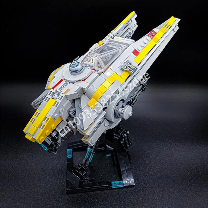 1050 個 Moc スター BattleM52X U ウィングモデルビルディングブロックレンガ Diy クリエイティブアセンブリ知育玩具子供のギフト