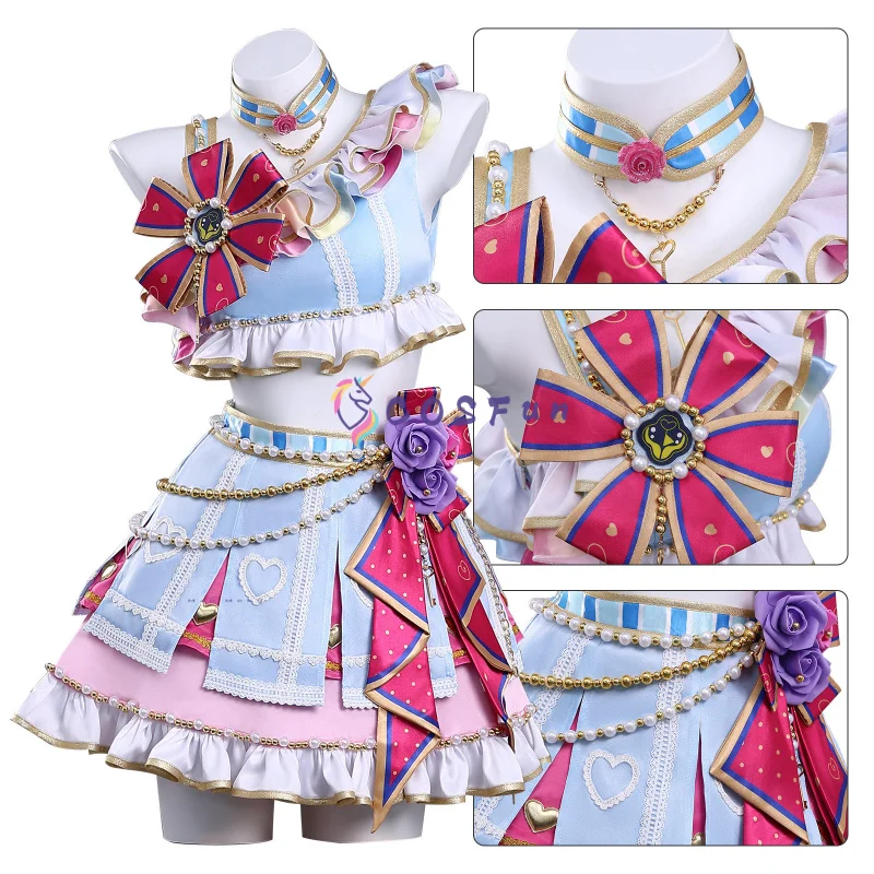 

Айкацу! Hoshimiya Ichigo/Kiriya Aoi косплей костюм женское платье Лолиты Хэллоуин карнавальная униформа аниме одежда COSFun