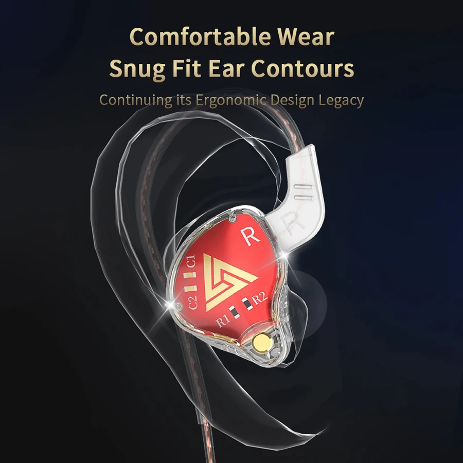 QKZ AKX 3.5 ملم سماعات أذن سلكية ديناميكية HIFI Bass سماعات أذن مراقب سماعة رأس رياضية مزودة بخاصية إلغاء الضوضاء