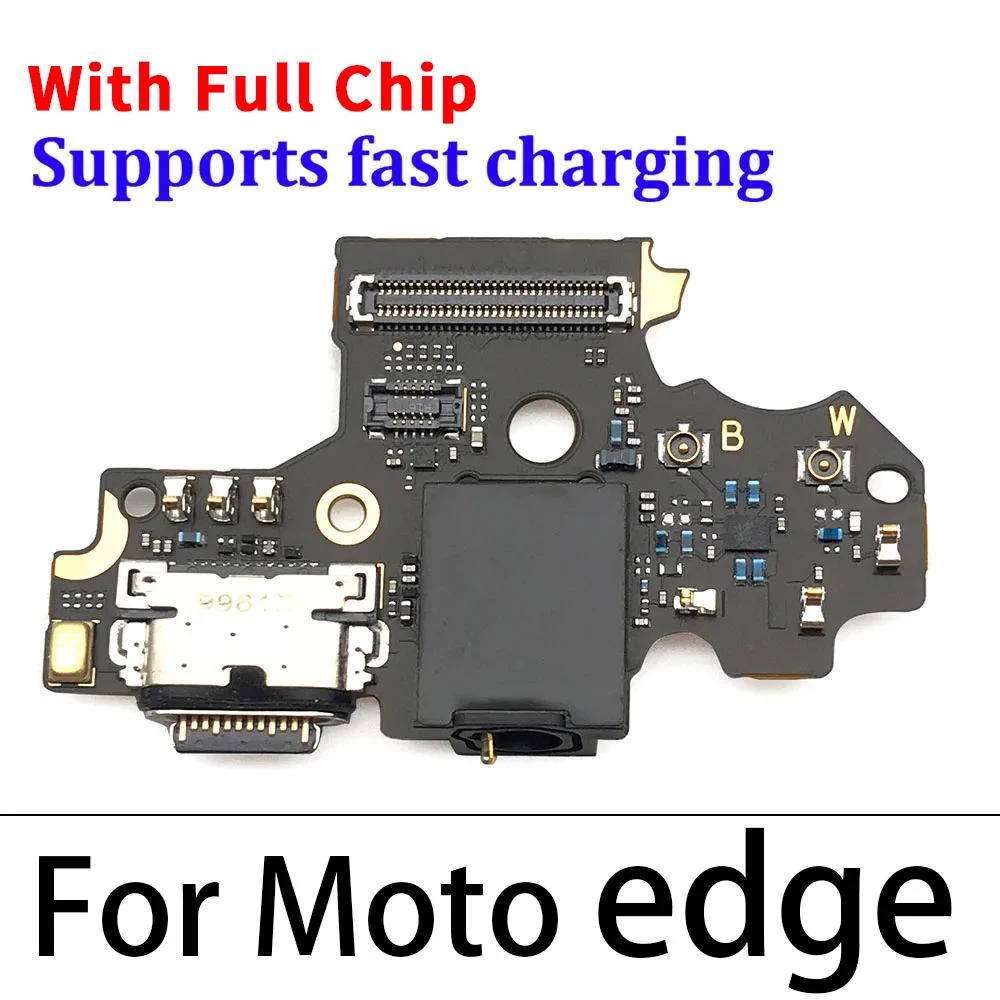 New For Motorola Moto Edge 20 30 Fusion Neo S30 Pro Lite USB Charging Port Microphone Dock Connector Board Flex Cable