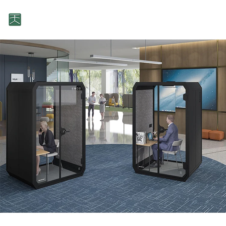 Tiange Good Ventilation Broadcast Studio di registrazione Tamburo di isolamento vocale Stand telefonico a prova di suono