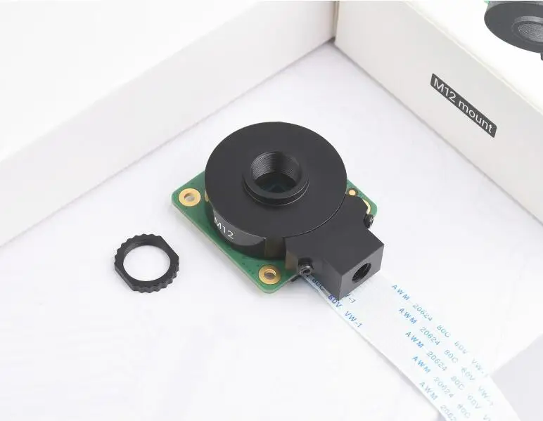 

Raspberry Pi HQ Camera M12,12.3MP IMX477R Sensor, High Sensitivity, Supports M12 mount Lenses