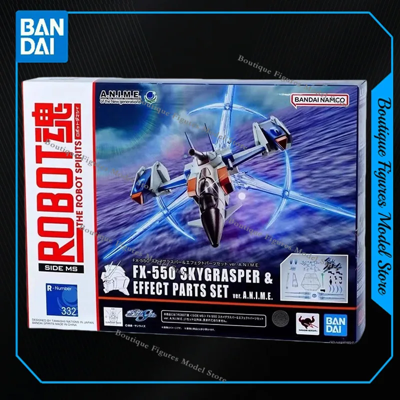 

Bandai оригинальный набор деталей THE ROBOT SPIRITS FX-550 SKYGRASPER EFFECT, экшн-фигурки аниме, коллекция моделей, подарок, детские игрушки