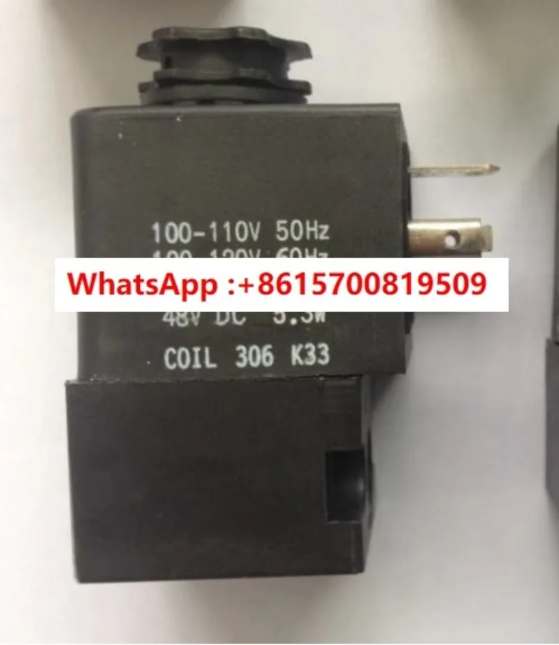 

Катушка двойного электромагнитного клапана 306 K33 AC110V 220V