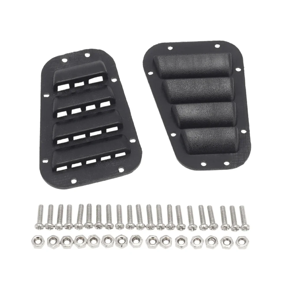 Door Hinges Hood Grille Door Handles Engine Cover Hinge Fuel Tank Cap For 1:10 1/10 RC Crawler Car TRX-4 TRX4 Defender D90 Parts