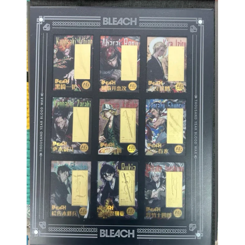 NEW Bleach Millennium Bloody War Chapter Kurosaki Ichigo Inoue Orihime Shihouin Yoruichi PR AG Card Collection Birthday Gifts