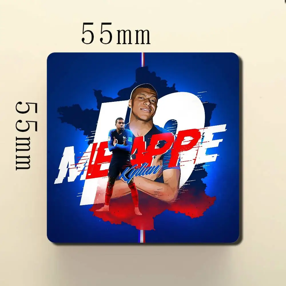 K-Kylian M-Mbappe شخصية مغناطيس الثلاجة المغناطيسي الثلاجة هدايا تذكارية للمطبخ مكتب خزانة السفر المنزل ديكو