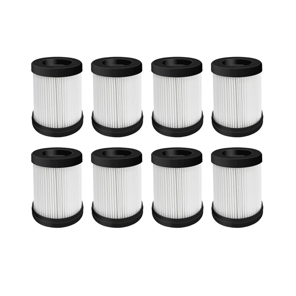 8pcs for FSV101/ FSV001 / Girnoor G160 / G165 / A300 Vacuum Cleaner Hepa Filter Replacement Spare Part