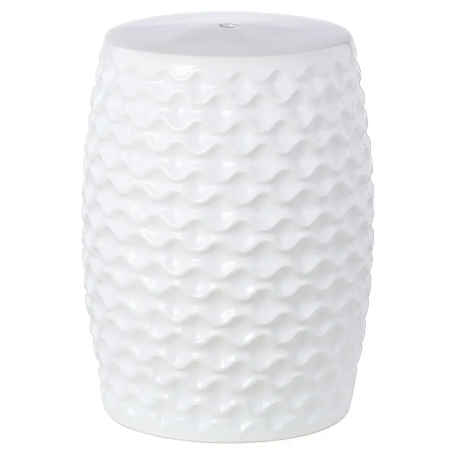 

Садовый табурет-столик Home Randon из белой керамики для дома и улицы, современный скульптурный дизайн ACS4579A
