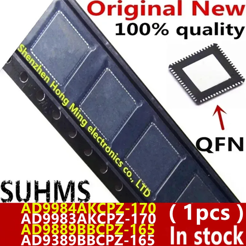 

(1piece)100% New AD9984AKCPZ-170 AD9983AKCPZ-170 AD9889BBCPZ-165 AD9389BBCPZ-165 QFN-64