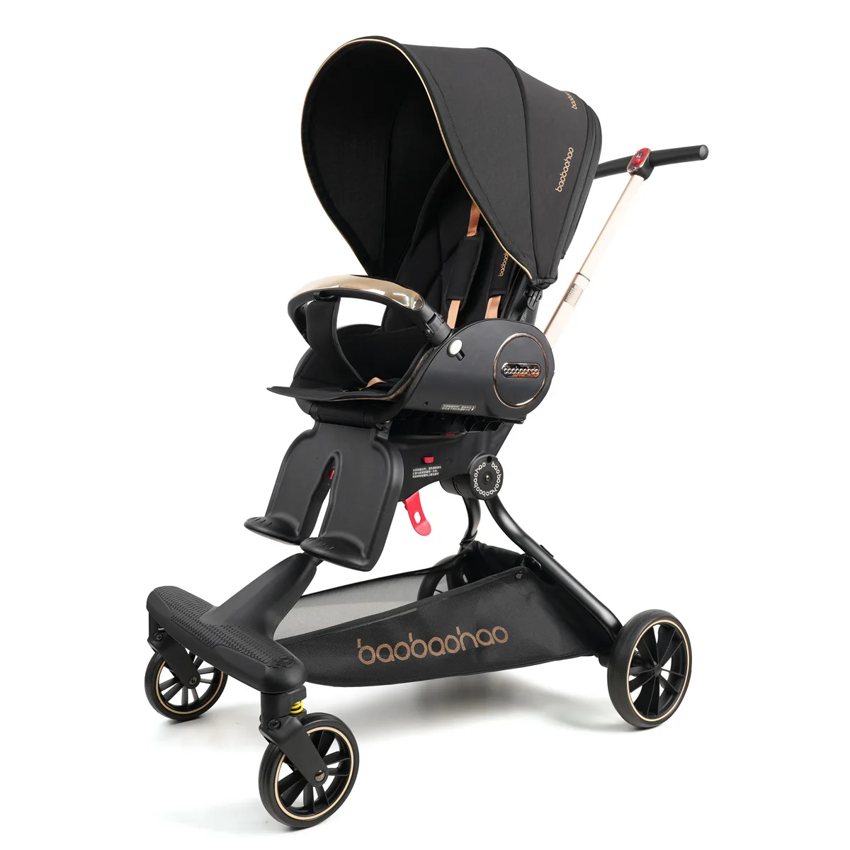 V9 Baby Stroller Magical Tool Strolling Baby Strollers High View Easy To Sit Lie Down Lightweight Foldable Baby Stroller