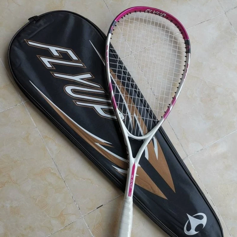 Lightweight Squash Rackets Portable Durable Practice Squash Rackets Beginners Training Racket Professional Racquets Sports
