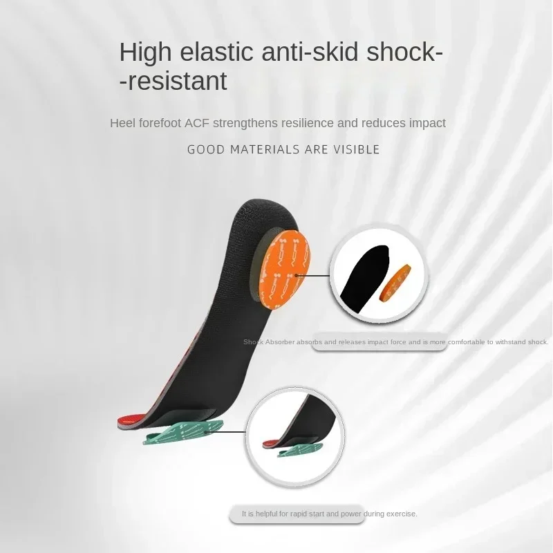 

SENTHMETIC Basketball Insoles Arch Supports Custom Pro Player High Elastic Cushioning for Comfortable Breathable Sports Insoles