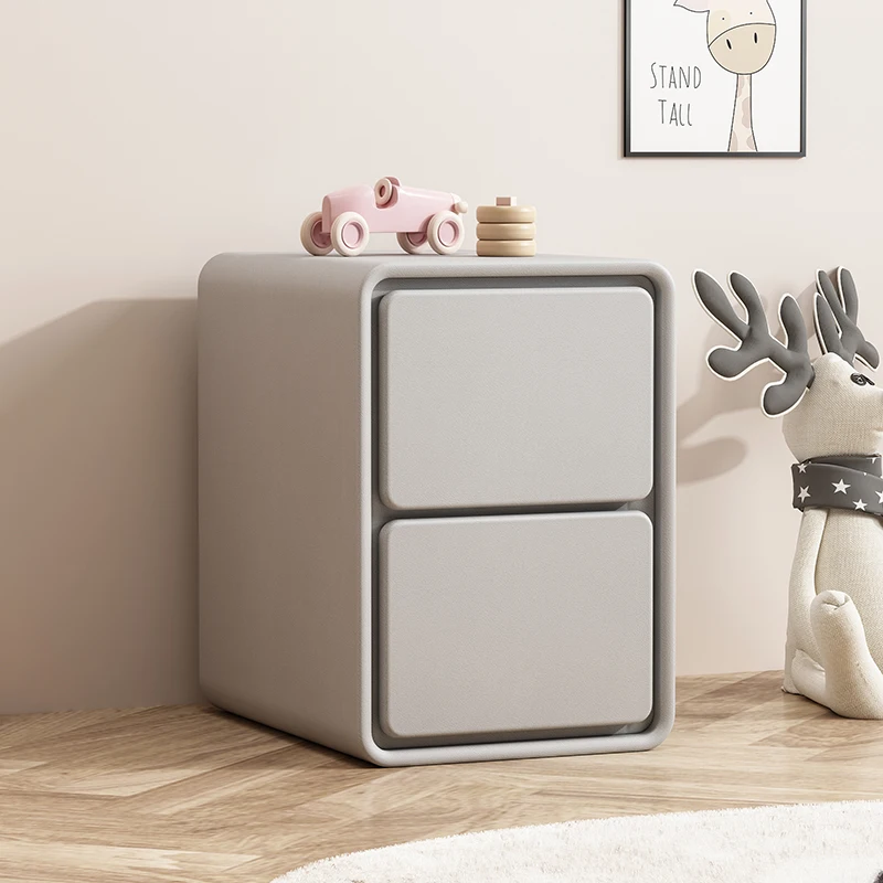 흰색 작은 침대 옆 테이블 서랍 좁은 간단한 유행 스탠드 장식 캐비닛 콘솔 주최자 Criado Mudo 살롱 가구