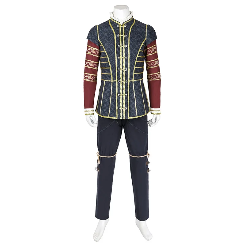 Gioco BG3 Raphael Costume Cosplay Uomo Fantasia Uniforme da battaglia Set completo Halloween Carnevale Festa Pirata Travestimento Guerriero Mostra Vestito