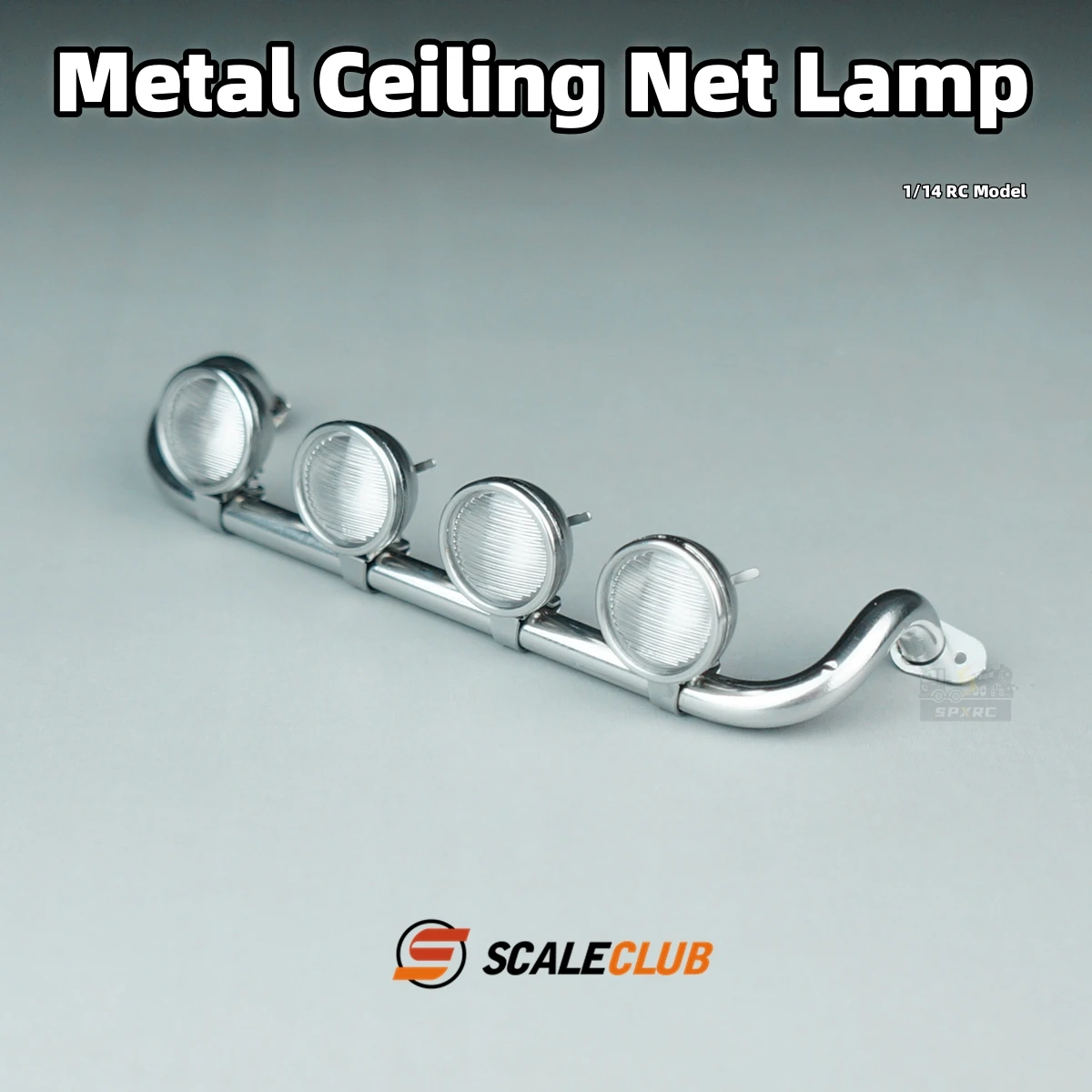

Metal Lamp Cup Ceiling Lamp Lamp High-Top Stand Upgrade for 1/14 Tamiya RC 3363 1851 Romote Control Trailer Tipper Toy Parts