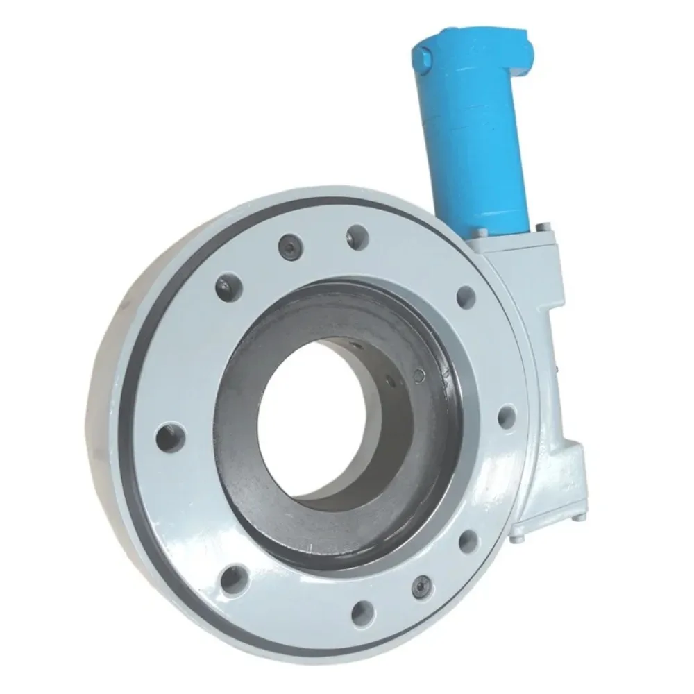 SE7 Single Aixs Worm Gear Enclosed Housing IP65 Slewing Drive with Htdrualic Motor or DC Motor