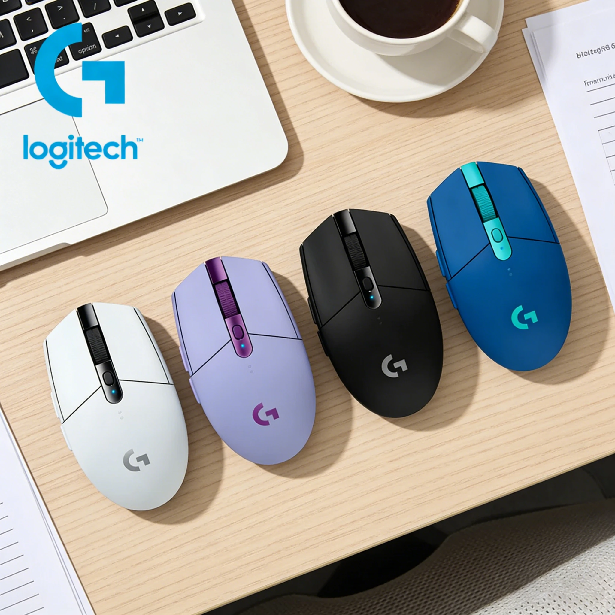 

Logitech G304/G305 wireless gaming mouse, dedicated to gaming and office use; G102 and G402 wired gaming mice.
