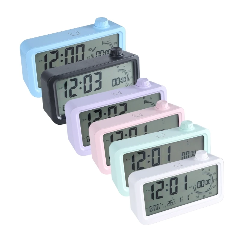 Rechargeable Countdown Timer With 3 Alarms Model, Date Display, Time Management Drop Shipping