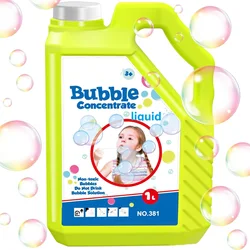 Concentrate Bubble Solution Refills (1L/ 2.5 Gallon) , Bubble Concentrated for Bubble Machine, Bubble Gun, Bubble Wands for kids