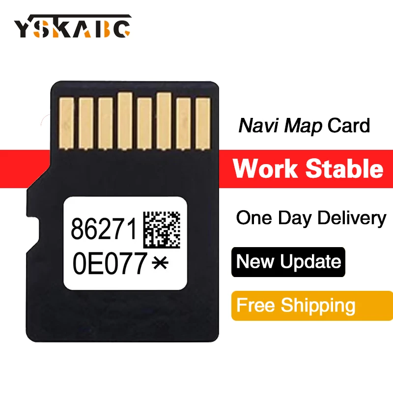 

for Toyota Corolla PRIUS 4Runner Latest 86271-0E077 Maps Update Navigation GPS SD Card 2025 Fit Car Accessories
