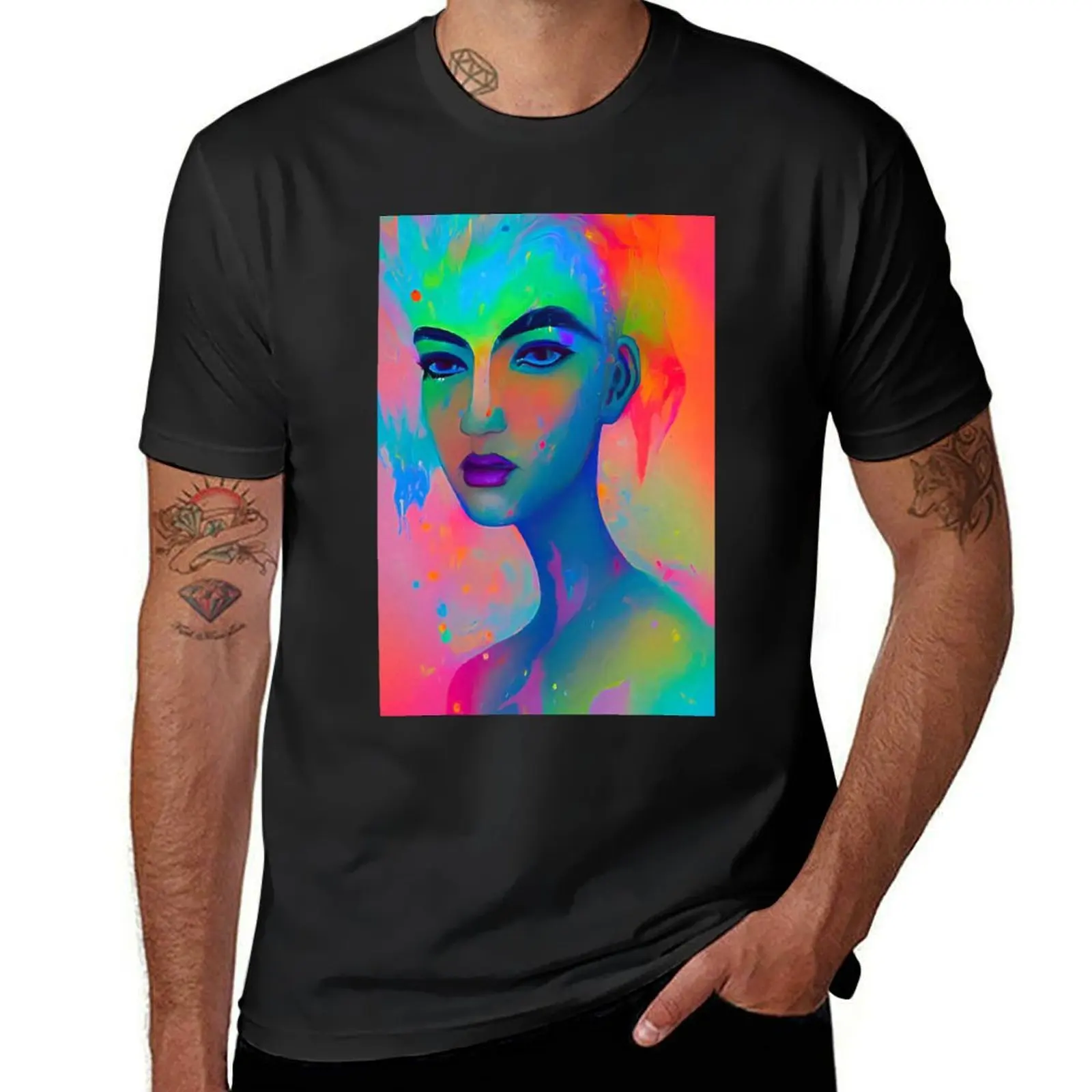 

God/Goddess of Nonbinary T-Shirt luxury designer hippie clothes customizeds sweat plus size men clothing