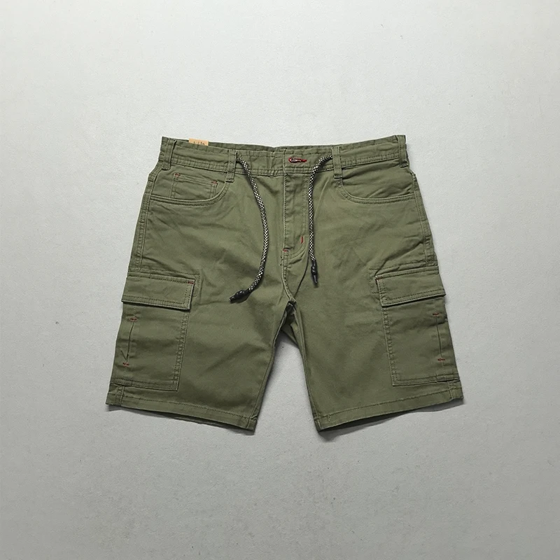 

Summer Vintage Waed Camouflage Workwear orts Men's Sport Pants Trendy Brand Multi-ket Casual Trousers Slim Fit Urban S...