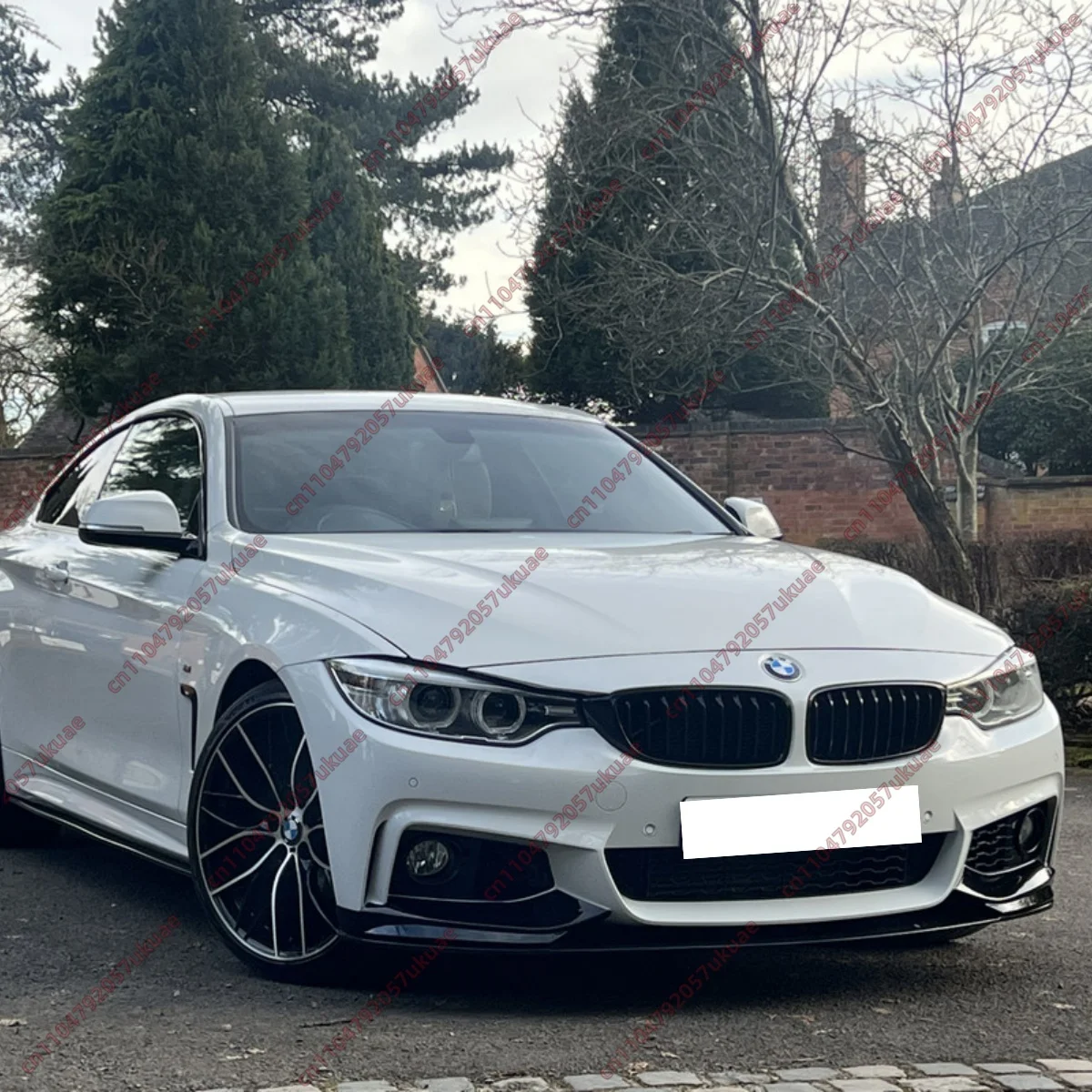 

M Performence Style Front Splitter for BMW 4 F32 F33 F36 2013-2017 Pre-facelift ABS Guard Canards Lip Cover Bodykit Tuning Trim