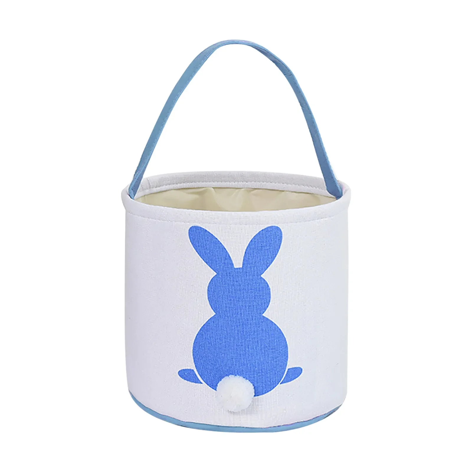 Baby Easter Bunny Buckets Bag Toy Handbags Rabbit Basket Canvas Home Supplier For Kids Festival Gift Party Tote Decoration