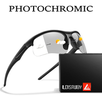 LOISRUBY Style Photochromic Cycling Sunglasses Men Women Outdoor Mtb Bicycle Runnging Eyewear Sports Bike Windproof Goggles