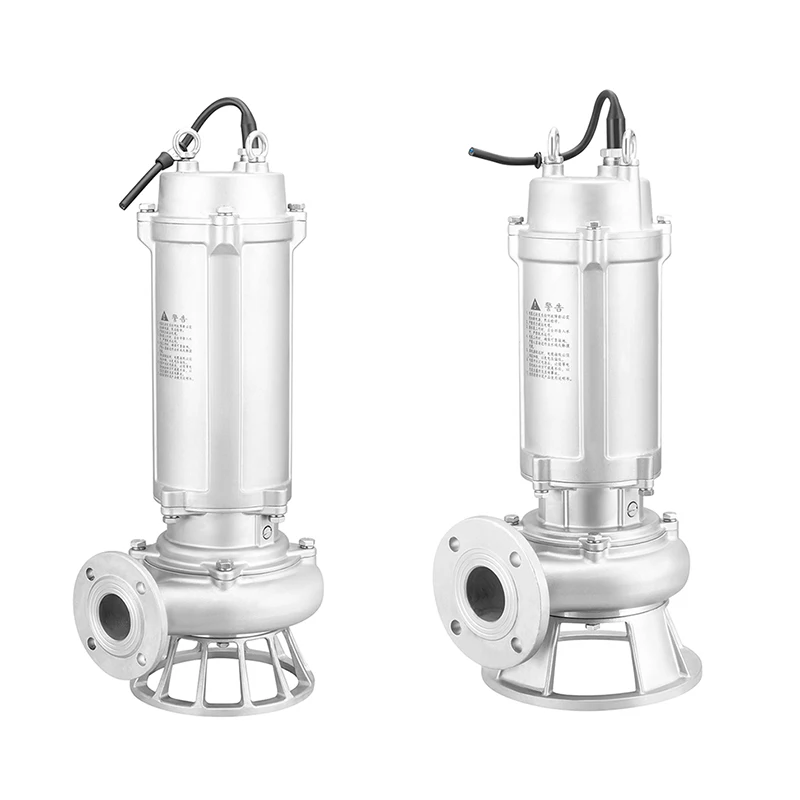 WQ(D)-S(JY)304 All Stainless SteelProject Sewage Lifting Pumps Non-clogging Submersible Sewage Pumps