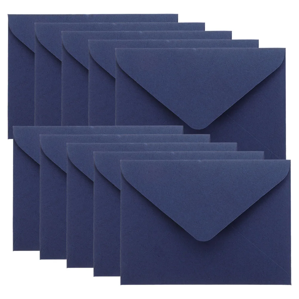 

10pcs Thank You Envelopes Bridal Shower Cards Gold Paper Decorative Invitations Party Supplies Wedding Events Graduation
