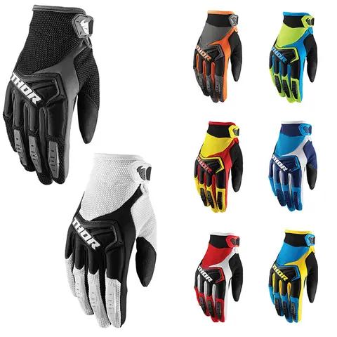 Thor S8 Spectrum 2025 Enduro 모토 장갑 Mtb 산악 자전거 오토바이 레이싱 장갑 MX Motocross