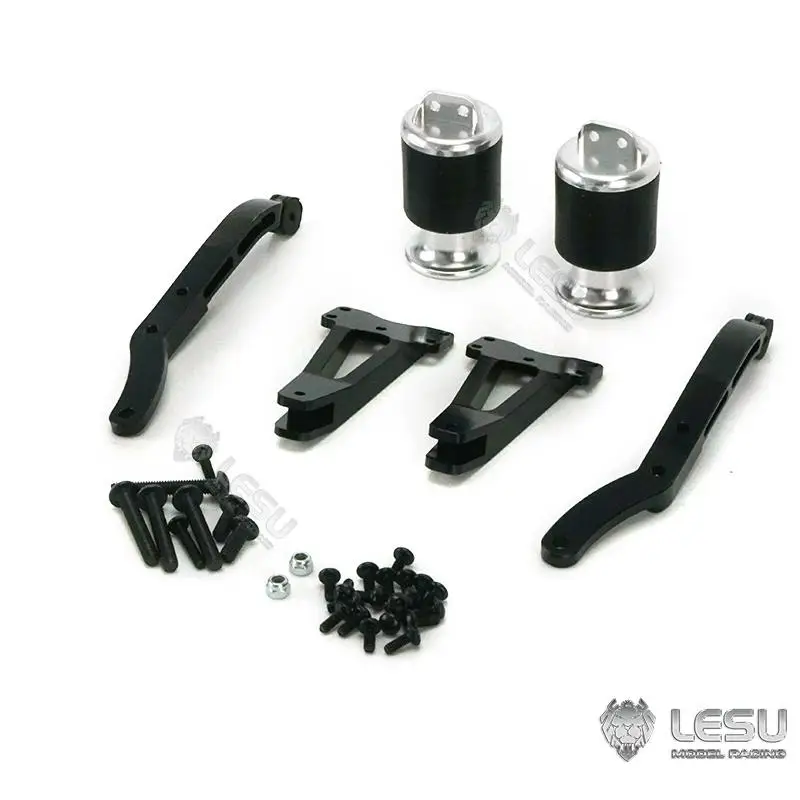 LESU Airbag Suspensão Caminhão Modelo, Grande Sistema De Absorção De Choque De Viagem, Tamiya Trator Acessórios, 1:14