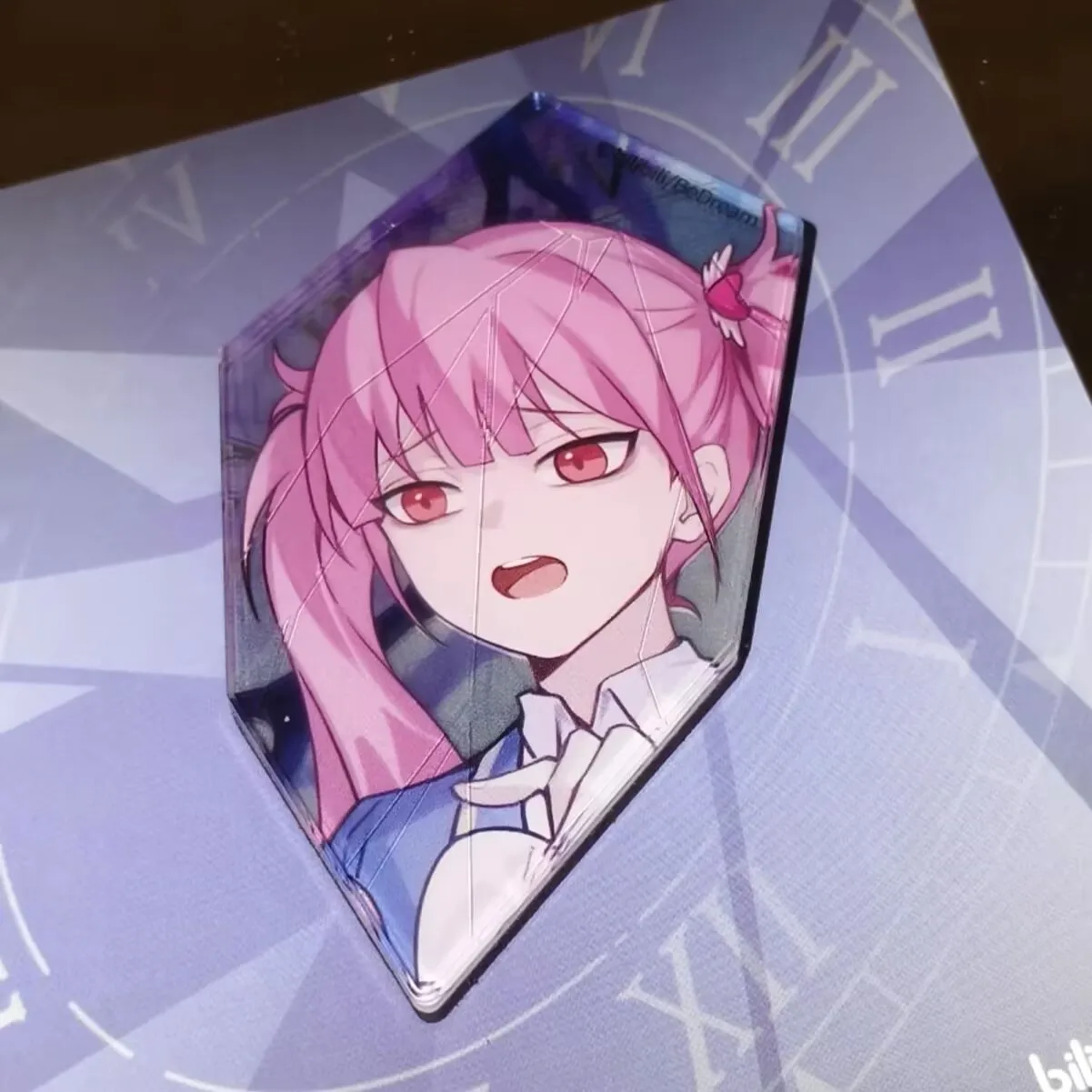 "وكيل الوقت" جزء القطار التجريبي Gu 'Cheng Xiaoshi, Lu Guang, Qiao Ling' زخرفة "مغناطيس الثلاجة" من الأكريليك Gu Zi