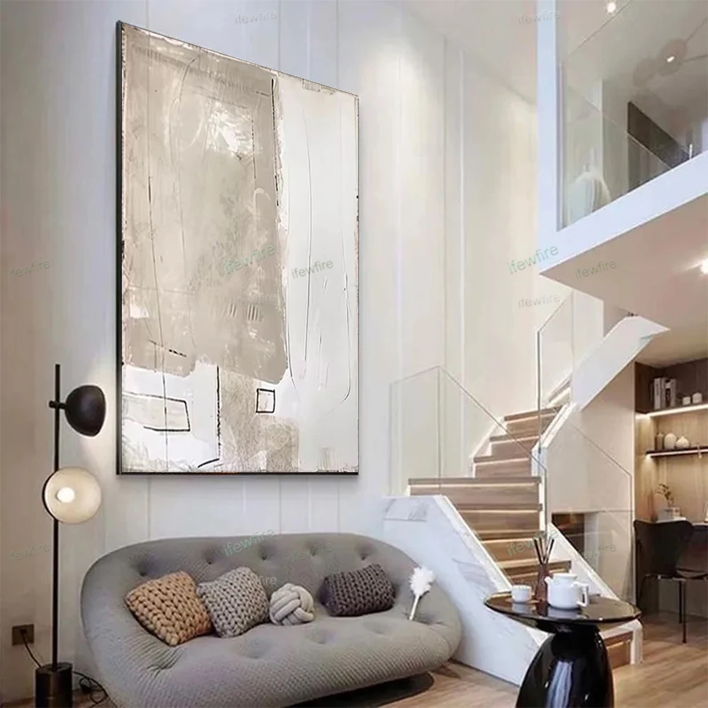 

High Quality Creative Painting Decor Abstract 100%Handpainted Oil Painting On Canvas Large Indoor Canvas Artwork Wall Decor Home