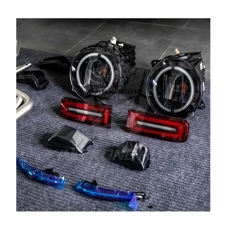 Factory Sales Car Accessories Upgraded LED Head Lamp Headlights Rear Lights 8 in 1 for G-Class