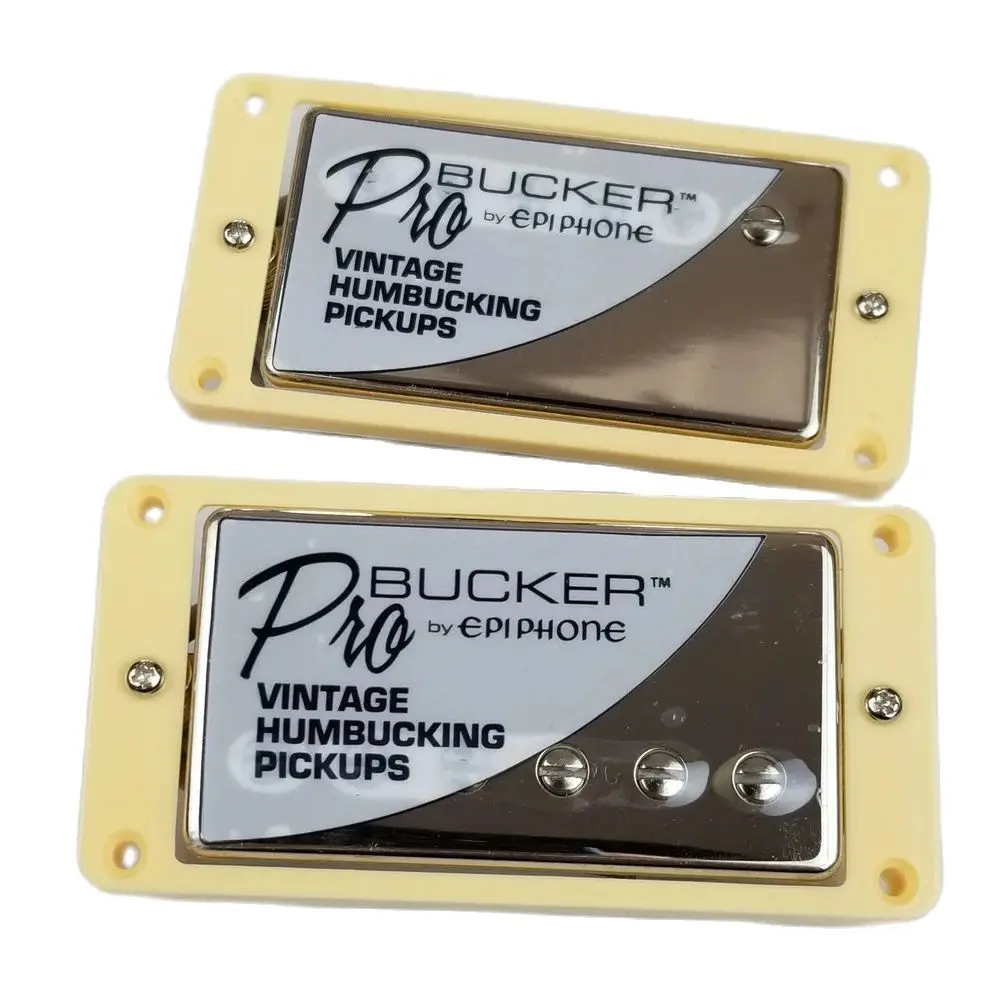 

1 Set Epi Pro Electric Guitar Alnico Humbucker Pickup Nickel / Gold
