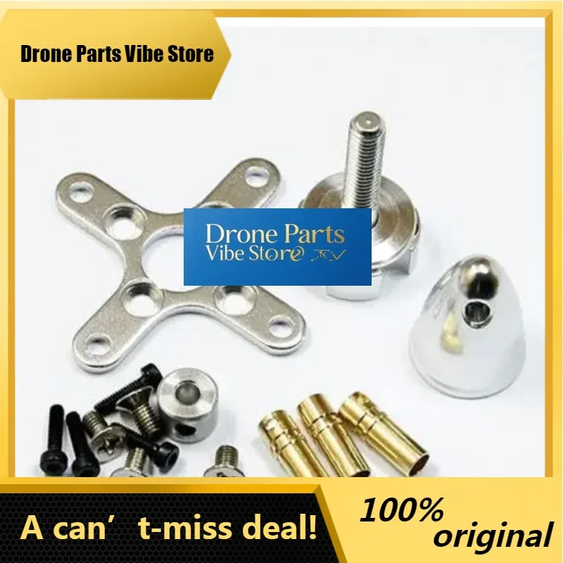 

DronePEMP N3548 1250KV/900kv 2-4S 630W 3548 Brushless Motor,multicopter 8x7 9x5,10x4 Props