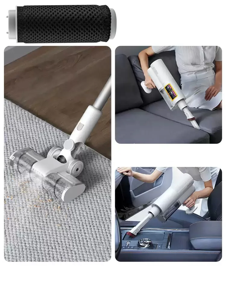 For Deerma VC90/VC90 Pro Wireless Vacuum Cleaner Accessories Filter Core Cotton Washable HEPA Filter Replacement Deep Filtration