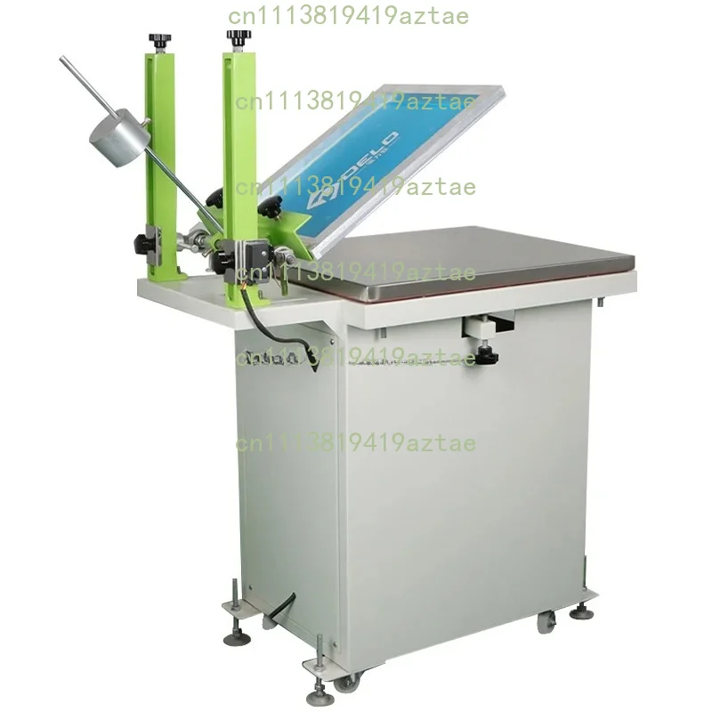 70×80cm Manual Precision Flat Screen Printing Table, Affordable Serigraphy Press for T-shirts, Posters & Paper Printing