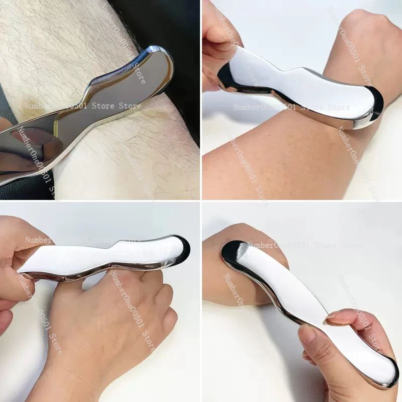 

Миофасциальный массажный нож для расслабления мышц, физиотерапевтический фасциальный нож из нержавеющей стали 304, универсальный скребок для массажа.