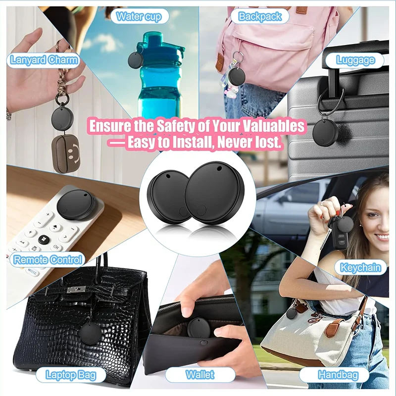 VYVYLABS جهاز تعقب ذكي لمكافحة خسر إنذار العلامة الذكية مفتاح مكتشف محفظة مكتشف APP سجل مكافحة خسر إنذار جهاز تعقب الحيوانات الأليفة الطفل مكتشف