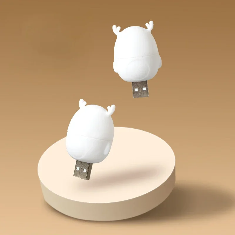 Small Deer Light USB Energy-saving LED Portable Emergency Light Eye Protection Atmosphere Night Light Bedside Night Light