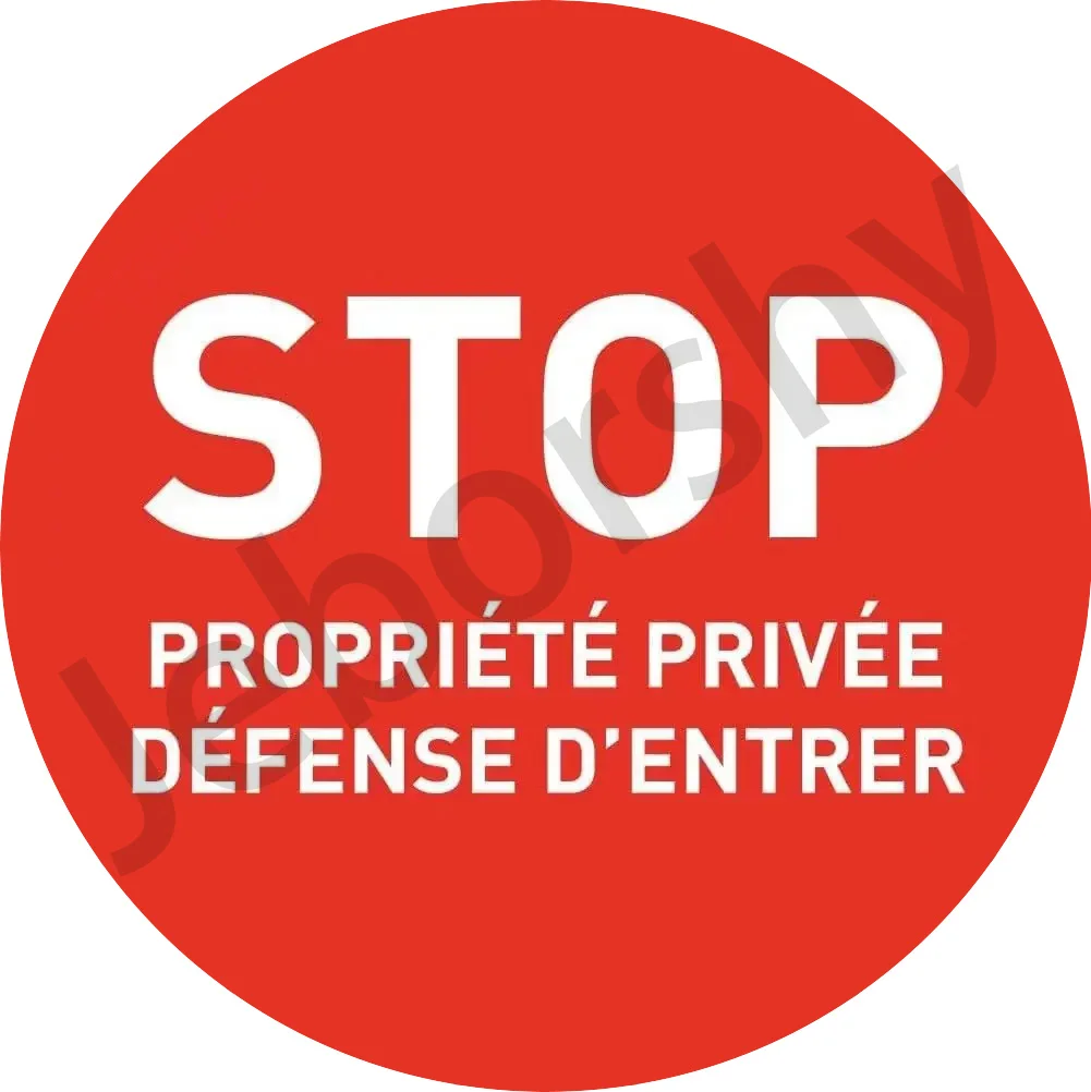 No Parking Sign Road Metal No Entry Private Property Video Alarm Prohibited Access Attention Dog No Sign for Outdoor