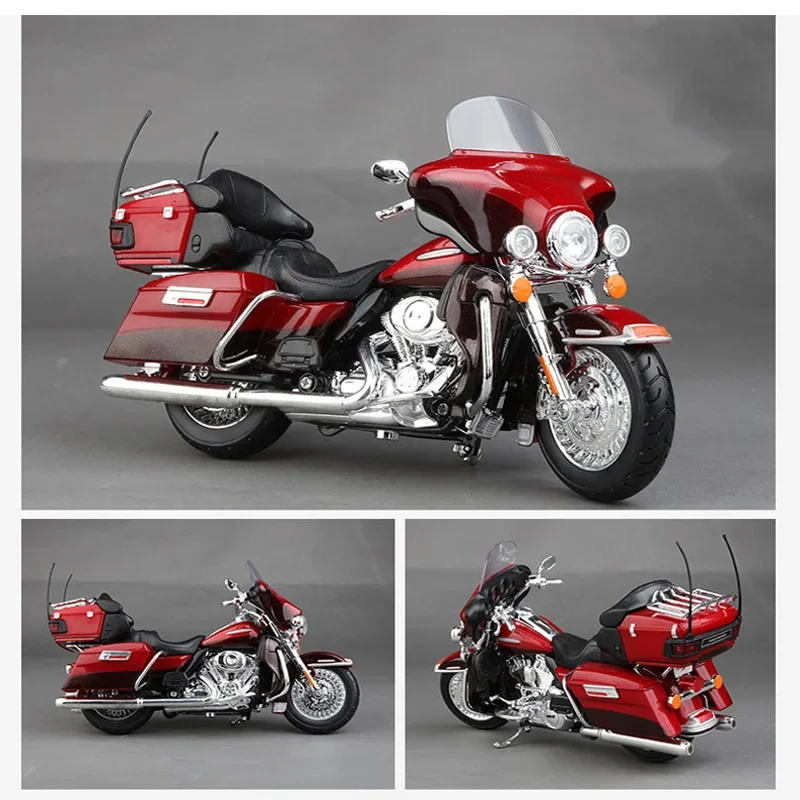 Maisto 1:12 Harley Davidson Motorcycle Diecast Model Harley Flhrc Road King H-D 2021 Street750 Alloy Luxury Vehicle Toy Kid Gift