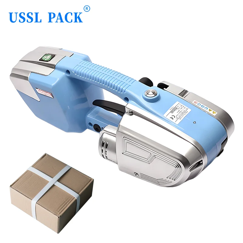 

Портативный электрический стреппинг-инструмент JD13 для обвязки паллет без застежек, с технологией термосварки, для ПЭТ-ленты