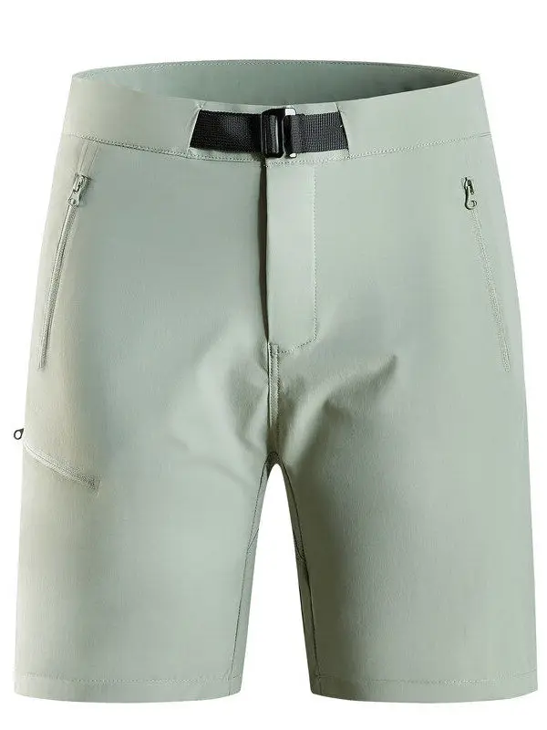 

Мужские летние беговые орты, запасные части для путешествий на открытом воздухе, спортивные ветрозащитные носимые брюки пять четвертей, нейлоновое волокно